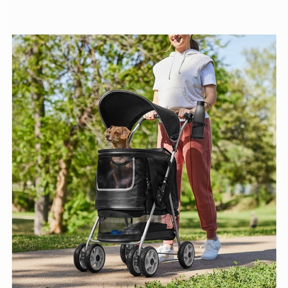 Black Cat or Dog Stroller - Picture 1 of 8